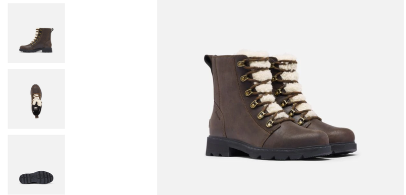 Sorel Lennox Lace Cozy Blackened Brown Boot Women's US sizes 6-11/NEW!!!