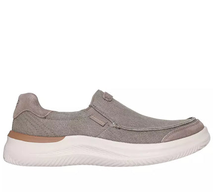 SKECHERS Hasting-Vigo Taupe Relaxed Fit Sneaker Shoe Men's sizes 7-14/NEW!!