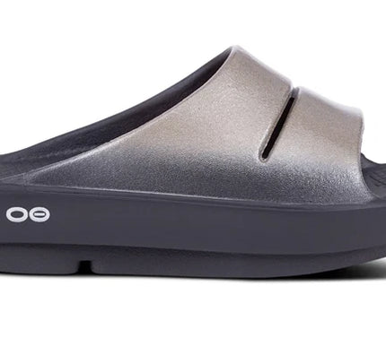 OOFOS OOahh Luxe Latte Slide Sandal Womens Sizes W5-W11 NEW