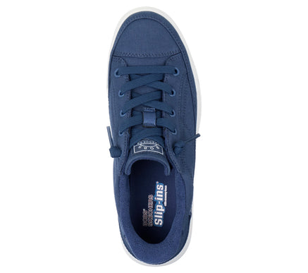 SKECHERS Slip-ins: BOBS Social Navy Sneaker Womens sizes 5-11/NEW