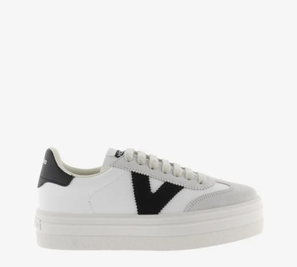 Victoria Barcelona Leather Negro Platform Sneaker Women EU sizes 37-41/US6-10