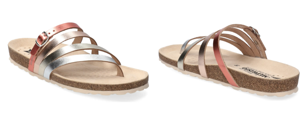 Mephisto Natty Silver Comfort Sandal Women's sizes EU 35-42 NEW!!!