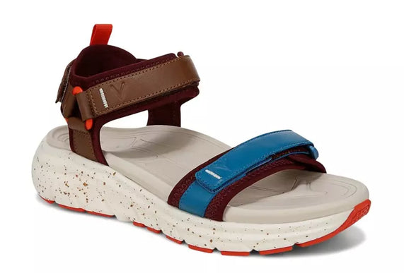 Vionic Walk Max Wanderer Ivory Multi Comfort Sandal Women's sizes 5-11 NEW!!!