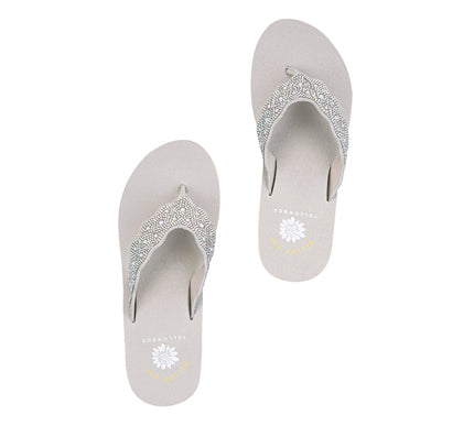 Yellow Box Winny Sand Stone Wedge Toe Post Sandal Women's sizes 6-10/NEW!