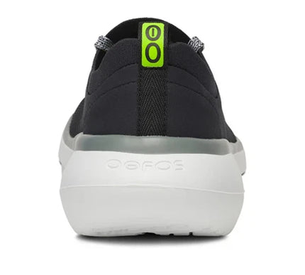 OOFOS OOmy Stride White Black Shoes Sneakers Womens Sizes W6-W11 NEW