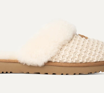 UGG Cozy Cream Shearling Slippers Womens US sizes 5-12 NEW