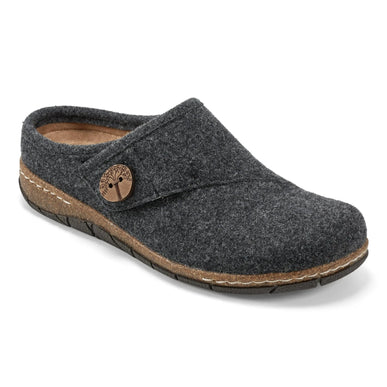 Earth Ezra2 Gray Round Toe Casual Slip-on Flat Clogs Womens sizes 6-10 NEW M