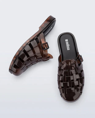 Melissa Possession Mule| Brown Women's Jelly Slip-On
