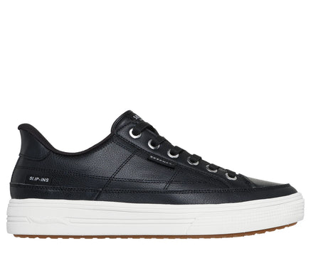 SKECHERS Slip-ins: Arch Fit Arcade Black Sneaker Mens sizes 7-14/NEW Wide