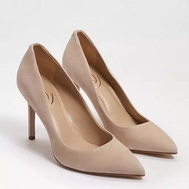 Sam Edelman Hazel Cappuccino Suede Pointed Toe Pump Women's sizes 6-10/ NEW!!!