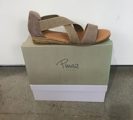 Pinaz Sandal 316 Ante Africa Natural Suede Women's EU sizes 36-41/6-11 NEW!!!