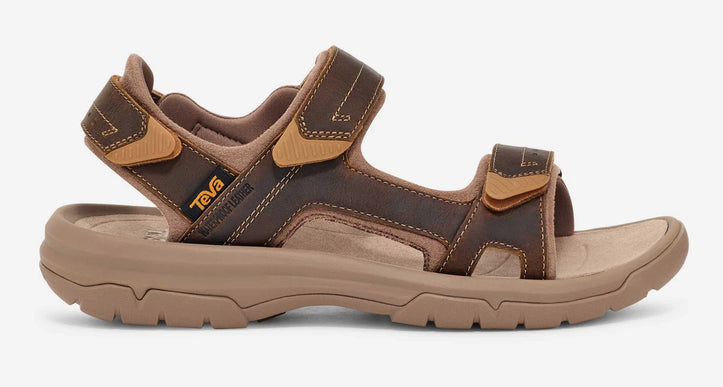 Teva Langdon Honey Brown Strappy Sandal Men's US Sizes 7-15 NIB