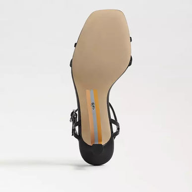 Sam Edelman Presley Black Strappy Kitten Heel Sandal Women's sizes 6-11/ NEW!!