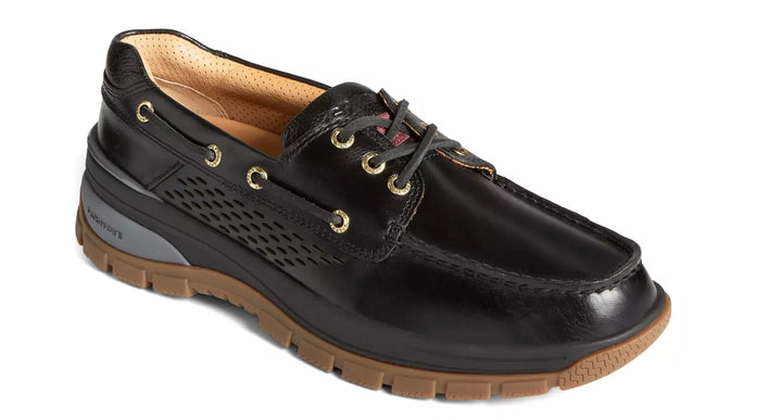 Sperry Gold Cup Billfish Plushwave Black Boat Shoe Men's sizes 7-13/NEW!!!