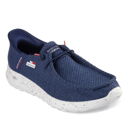 SKECHERS Go Walk Flex Hands Free Navy Slip-ins Sneaker Men's sizes 7-15/NEW!!!