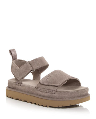 UGG Goldenstar Smoke Plume Suede Platform Sandal Women's US sizes 5-12/NEW!!!