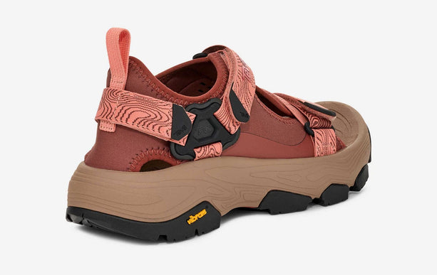 Teva Grandview Max Mahogany/Dahlia Trail Running Sandal Womens sizes 6-11