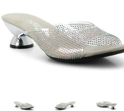 Onex Dani Iridescent Rhinestone Studded Wedge Sandal Women's sizes 5-11/NEW!!!