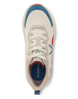 Vionic Walk Max Ivory Multi Lace Up Sneaker Shoe Women's US sizes 5-12 NEW!!!!