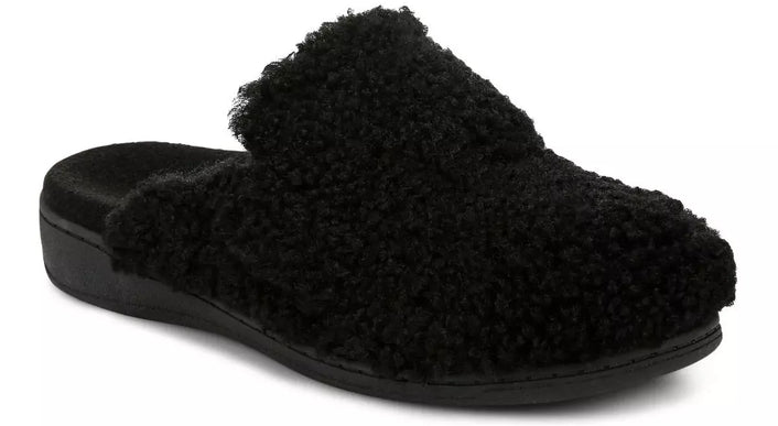 Vionic Gemma II Black Mule Slipper Slip-On Arch Support Women sizes 5-13/NEW!!