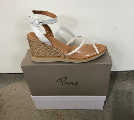 Pinaz Sandal 1501 Vinilo Softy Blanco Wedge Women's EU sizes 36-41/6-11 NEW!!!