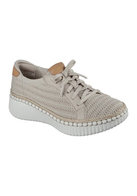 SKECHERS Wilshire Blvd - Passion Play Taupe Sneaker Womens sizes 5-11 NEW