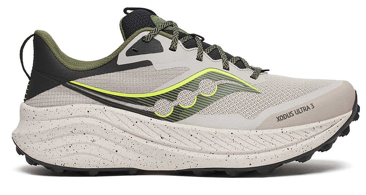 Saucony Xodus Ultra 3 Dove/Olivine Trail Running Shoe Men's US Sizes 7-15 NEW!!
