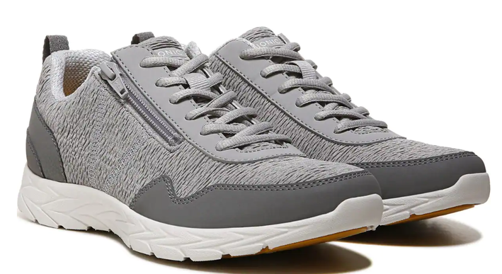 Vionic Jetta Light Grey Comfort Shoe Sneaker Women's US sizes 5-12 NEW!!!!