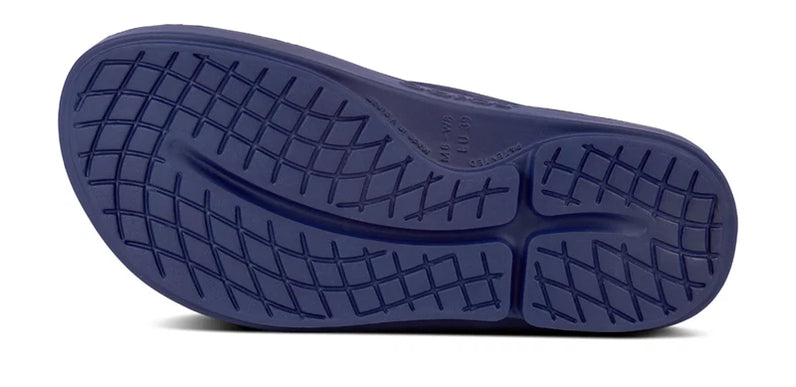 OOFOS OOriginal Thong Sandal Navy Mens and Womens Sizes M3/W5-M13/W15 NEW