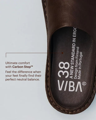 VIBAe SAINT TROPEZ Cocoa Brown Leather Sandal EU Unisex sizes W6/36-M15/48 NEW