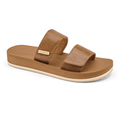 Cobian Dana Rise Tan 2-Strap Flatform Slide Sandal Women's US Sizes 5-11 NIB!!