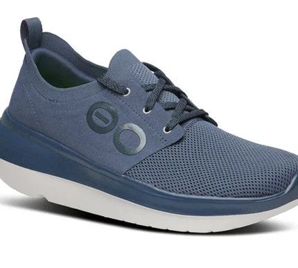 OOFOS OOmy Stride Moroccan Blue Walking Shoes Sneakers Mens Sizes M8-M14 NEW