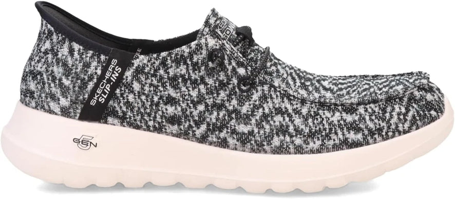 SKECHERS GO WALK Joy Halen Black White Sneaker Women's sizes 5-11/NEW!!!