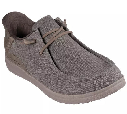 SKECHERS Melson-Coronado Khaki Slip-ins Sneaker Shoe Men's sizes 7-14/NEW!!