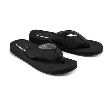 Cobian Floater 2 Black w Arch Support Toe Post Sandal Men's US Sizes 8-15 NEW!!!
