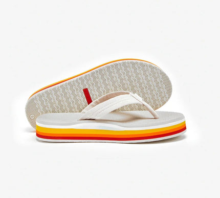 Hari Mari Flip Flops Womens Dunes Sunset Cloud US Sizes 6-11 NEW