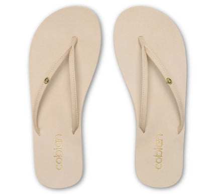 Cobian Nias Bounce 2 Cream Comfort Flip Flop Sandal Women's US Sizes 5-11 NEW!