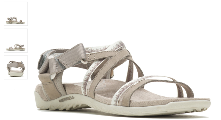 Merrell Terran 3 Cush Lattice Moon Strappy Comfort Sandal Women's sizes 5-12/NEW