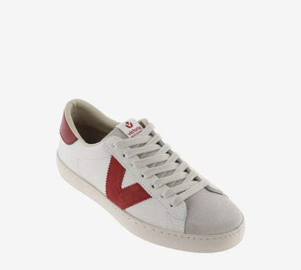 Victoria Berlin Leather Split Red Sneaker Women EU sizes 37-41/US 6-10 NEW
