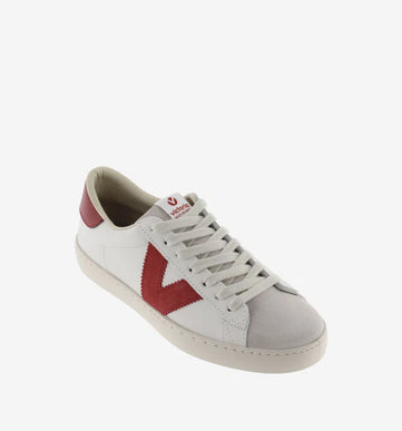 Victoria Berlin Leather Split Red Sneaker Women EU sizes 37-41/US 6-10 NEW