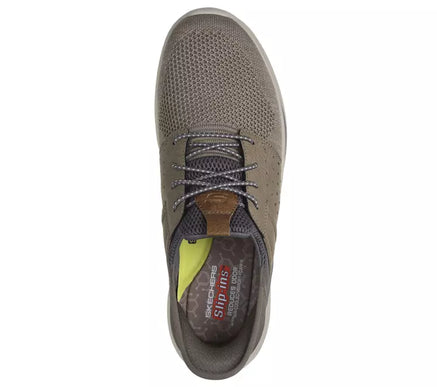SKECHERS Slade Ocon Taupe Relaxed Fit Sneaker Shoe Men's sizes 7-14/NEW!!