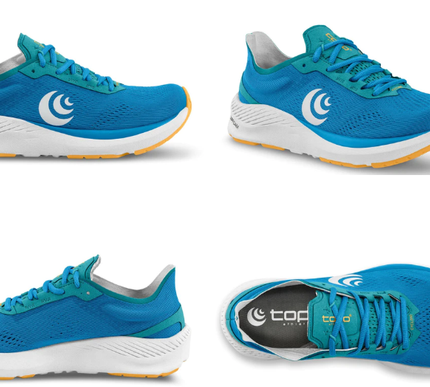Topo Athletic Cyclone  Sky Gold Road Running Shoe Women's Sizes 6-11
