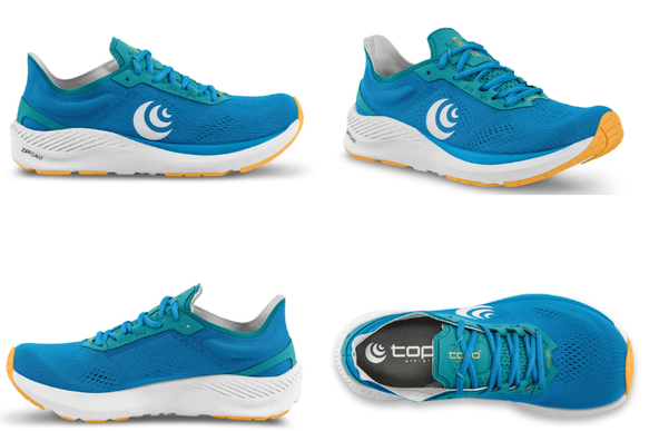Topo Athletic Cyclone  Sky Gold Road Running Shoe Women's Sizes 6-11