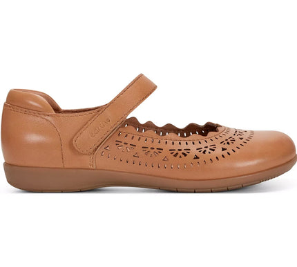 Earth Brady Dark Natural Adjustable Strap Casual Flat Womens sizes 6-10 NEW M