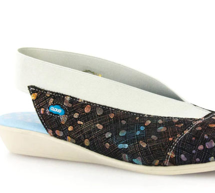 Cloud Caliber Grey Bubbles Slingback Leather Sandal Women's sizes 36-42/NEW!!!