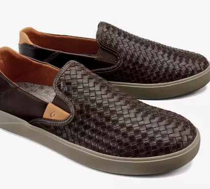 Olukai Lae'ahi Lauhala Slip-on Shoes in Various Colors US Sizes 7-15 NEW!!