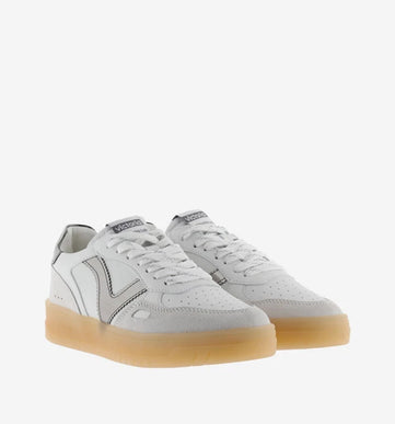 Victoria Berlin Effecto Acero Silver Sneaker Women EU sizes 37-41/US 6-10 NEW