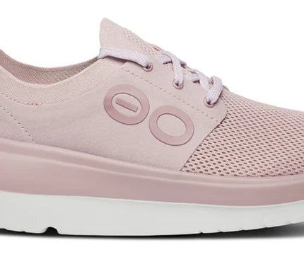 OOFOS OOmy Stride Stardust Pink Shoes Sneakers Womens Sizes W6-W11 NEW
