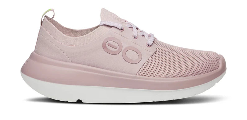 OOFOS OOmy Stride Stardust Pink Shoes Sneakers Womens Sizes W6-W11 NEW