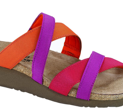 Naot Roxanna Stretch Red/Orange Sandal Women's size 35 NEW!!!